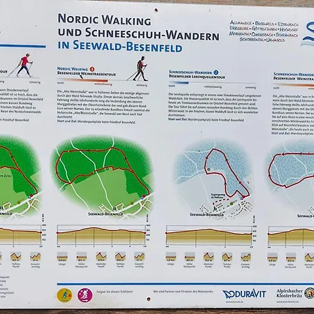 Hébergement de vacances Ferienhaus Seewald Seewald